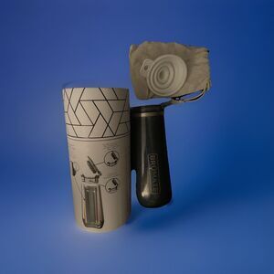 NEW In Box Bromate 12 Oz Wine Glass Gray